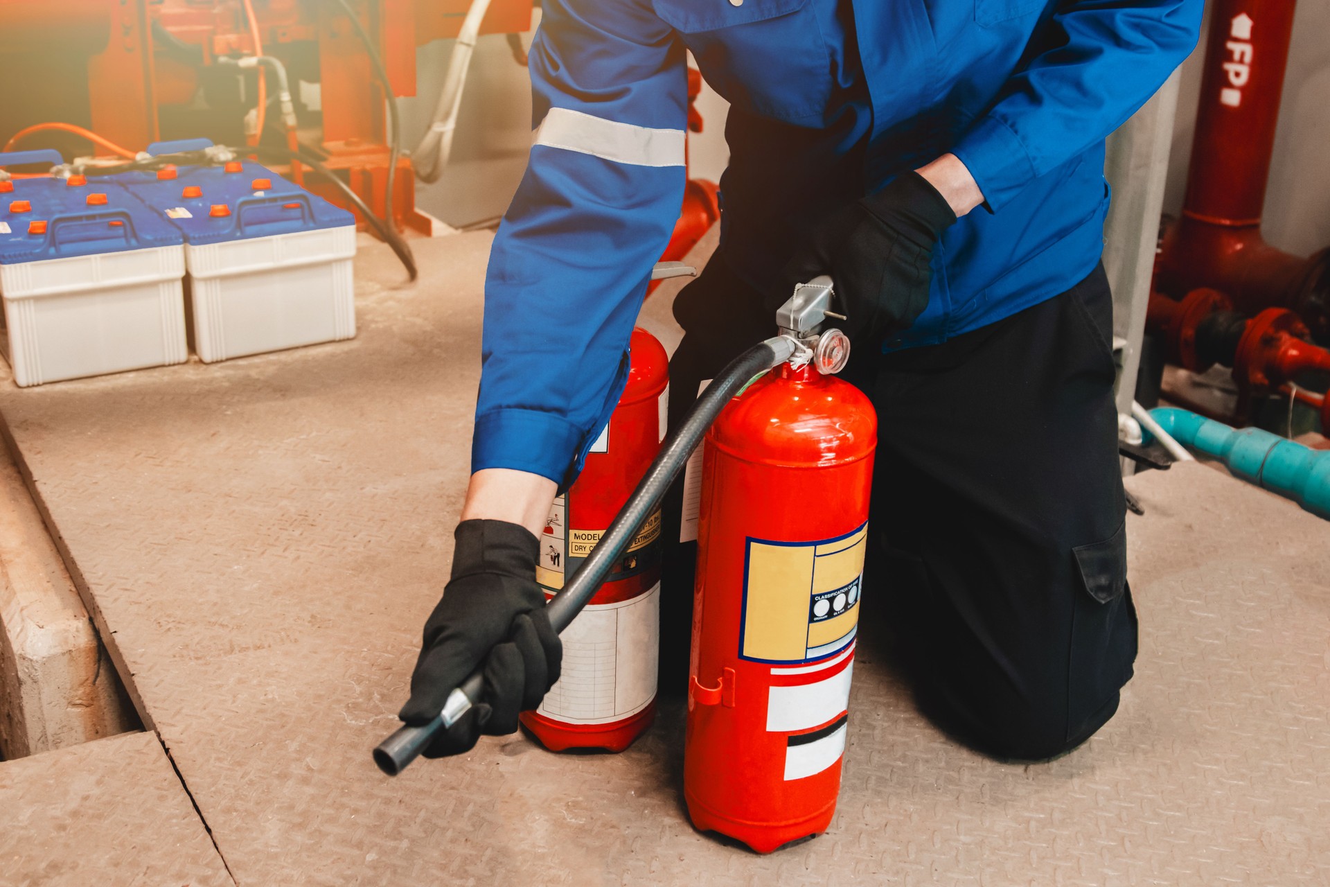 Single Check Fire Service NFPA 10 Fire Extinguisher Inspection & Compliance | EHSCourse
